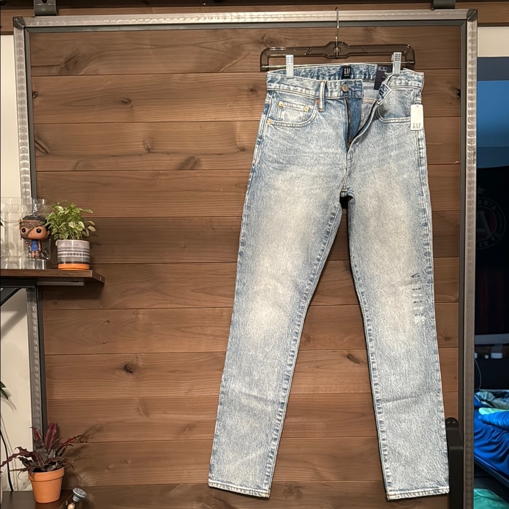 GAP Men's Light Blue Skinny Jeans